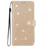 iPhone 15 Plus Fodral Glitter Guld