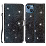 iPhone 15 Plus Fodral Glitter Svart