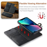 Dg.Ming iPhone 15 Plus Fodral med Löstagbart Skal Svart