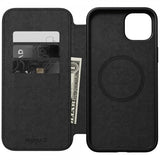 Nomad iPhone 15 Plus Fodral Modern Leather Folio Brun