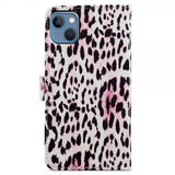 iPhone 15 Plus Fodral Motiv Leopardmönster
