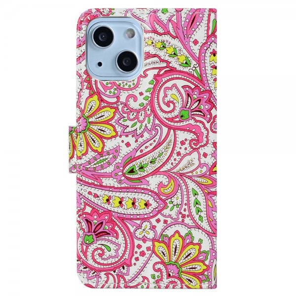 iPhone 15 Plus Fodral Motiv Paisleymönster