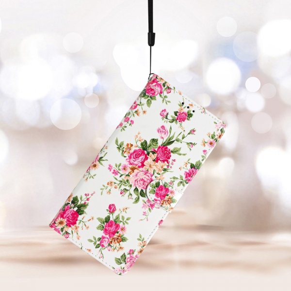 iPhone 15 Plus Fodral Motiv Rosa Marmor