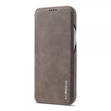 Lc.Imeeke iPhone 15 Plus Fodral Retro Kaffe