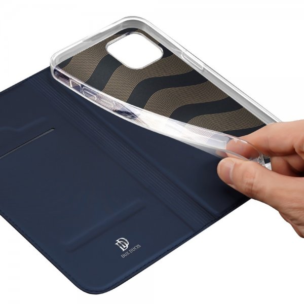 Dux Ducis iPhone 15 Plus Fodral Skin Pro Series Blå