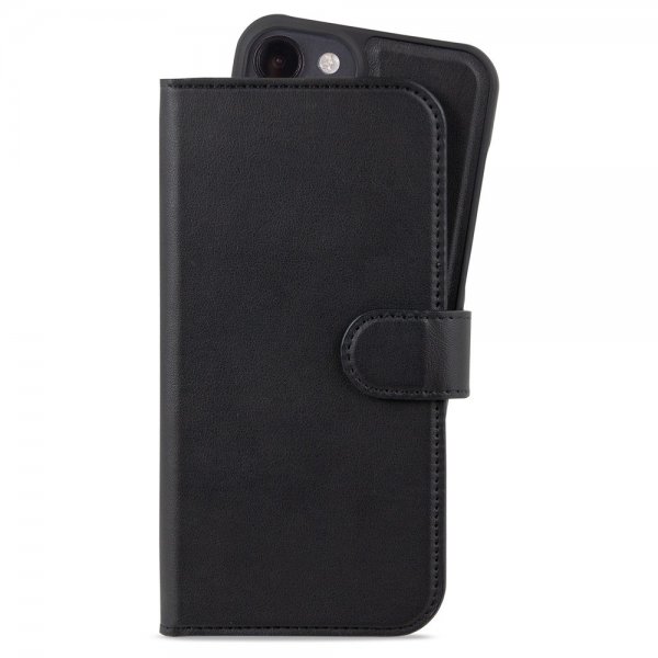 holdit iPhone 15 Plus Fodral Wallet Case Magnet Plus Svart