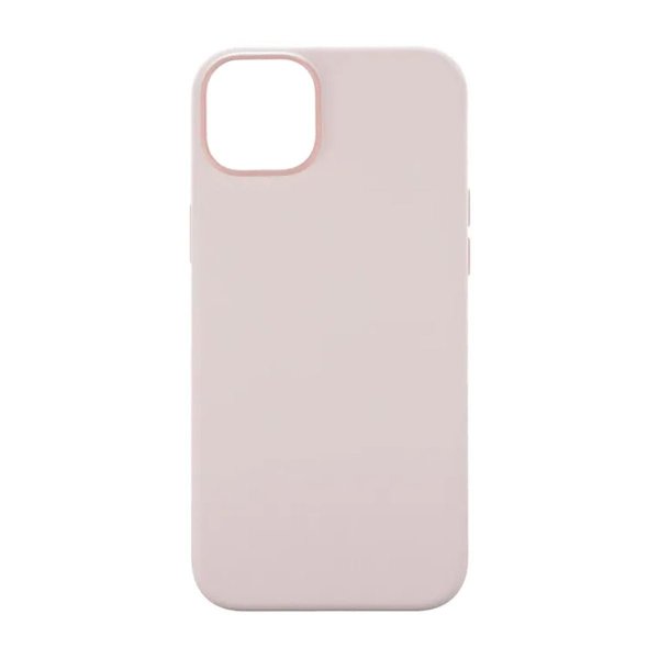 Rvelon iPhone 15 Plus Skal Silikon Rosa