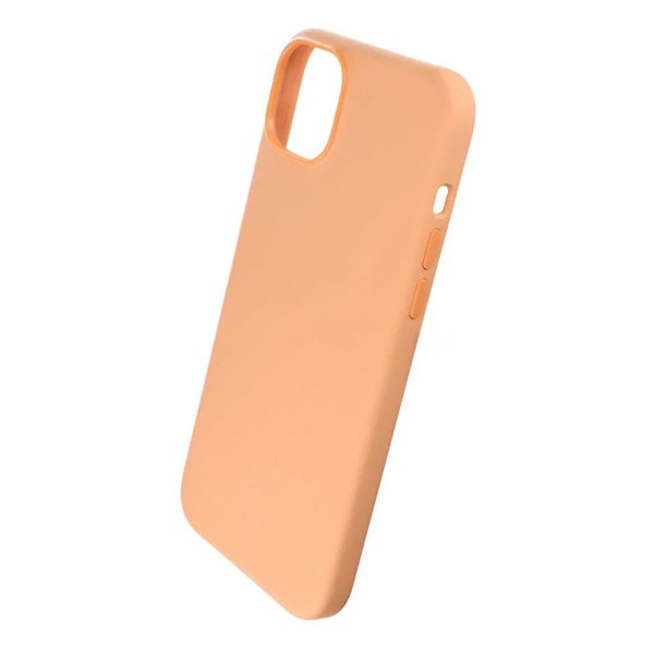 Rvelon iPhone 15 Plus Skal Silikon MagSafe Gul
