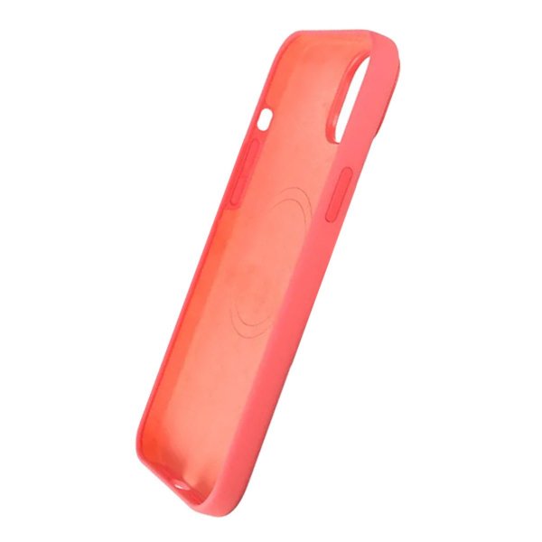 Rvelon iPhone 15 Plus Skal Silikon MagSafe Röd