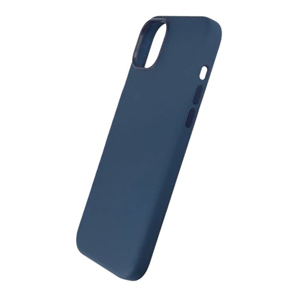 Rvelon iPhone 15 Plus Skal Silikon Mörkblå