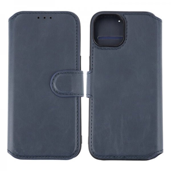 Rvelon iPhone 15 Plus Fodral Magnetiskt Avtagbart Skal Blå