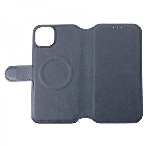 Rvelon iPhone 15 Plus Fodral 4 Kortfack MagSafe Blå