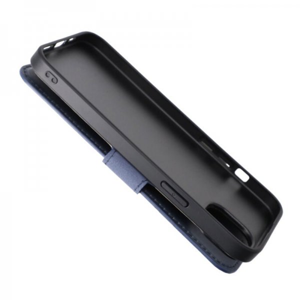 Rvelon iPhone 15 Plus Fodral 4 Kortfack MagSafe Blå