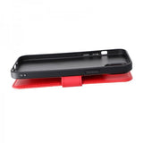 Rvelon iPhone 15 Plus Fodral 4 Kortfack MagSafe Röd