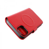 Rvelon iPhone 15 Plus Fodral 4 Kortfack MagSafe Röd