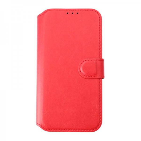 Rvelon iPhone 15 Plus Fodral 4 Kortfack MagSafe Röd