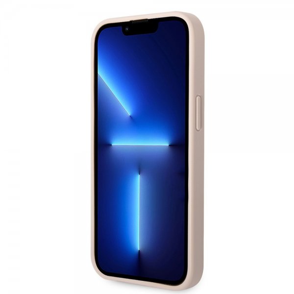Guess iPhone 15 Plus Skal 4G Logo Rosa