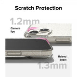 Ringke iPhone 15 Plus Skal Air Glitter Clear