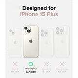 Ringke iPhone 15 Plus Skal Air Glitter Clear