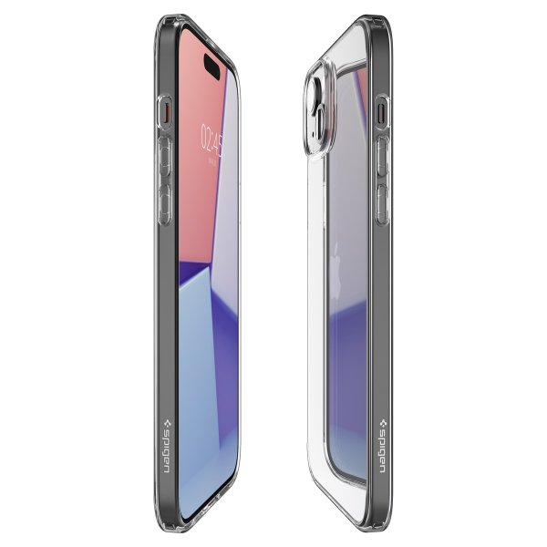Spigen iPhone 15 Plus Skal Air Skin Hybrid Crystal Clear