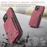 CaseMe iPhone 15 Plus Skal C20 Series Röd