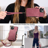 CaseMe iPhone 15 Plus Skal C20 Series Röd