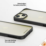 PanzerGlass iPhone 15 Plus Skal ClearCase D3O Svart