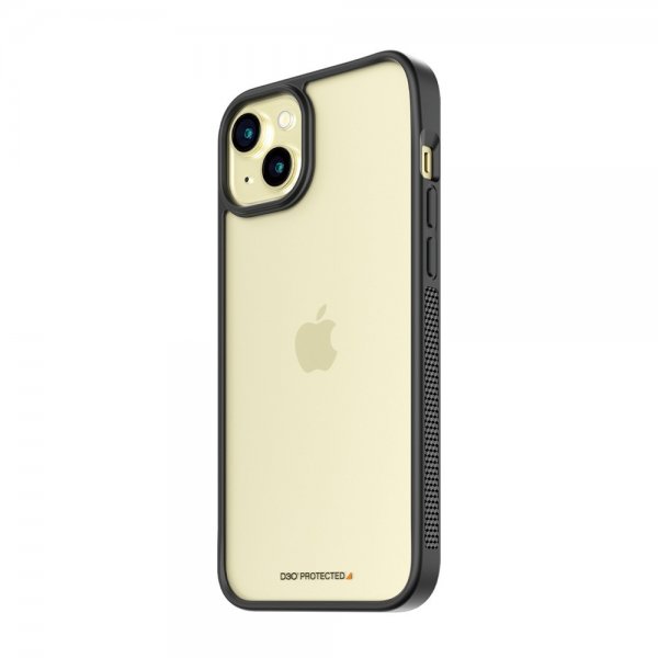 PanzerGlass iPhone 15 Plus Skal ClearCase D3O Svart