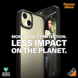 PanzerGlass iPhone 15 Plus Skal ClearCase D3O Svart