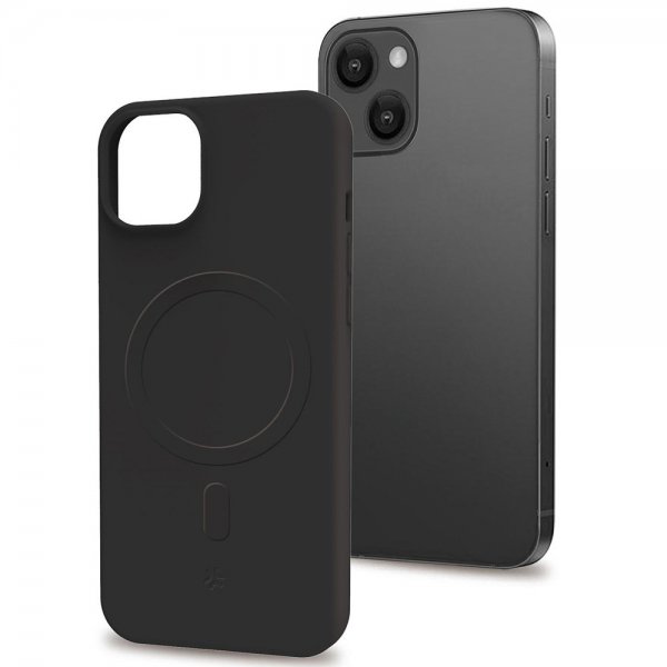 Celly iPhone 15 Plus Skal CROMOMAG Svart