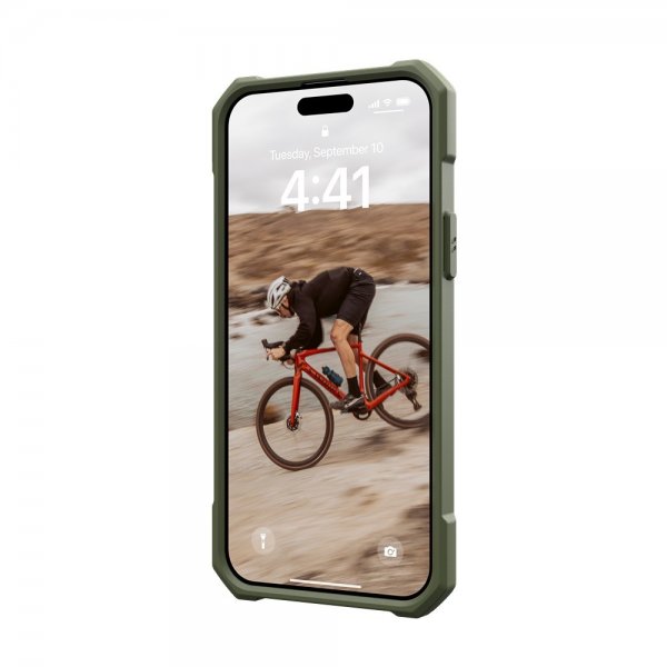 Urban Armor Gear (UAG) iPhone 15 Plus Skal Essential Armor MagSafe Olive Drab