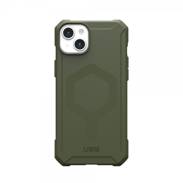 Urban Armor Gear (UAG) iPhone 15 Plus Skal Essential Armor MagSafe Olive Drab