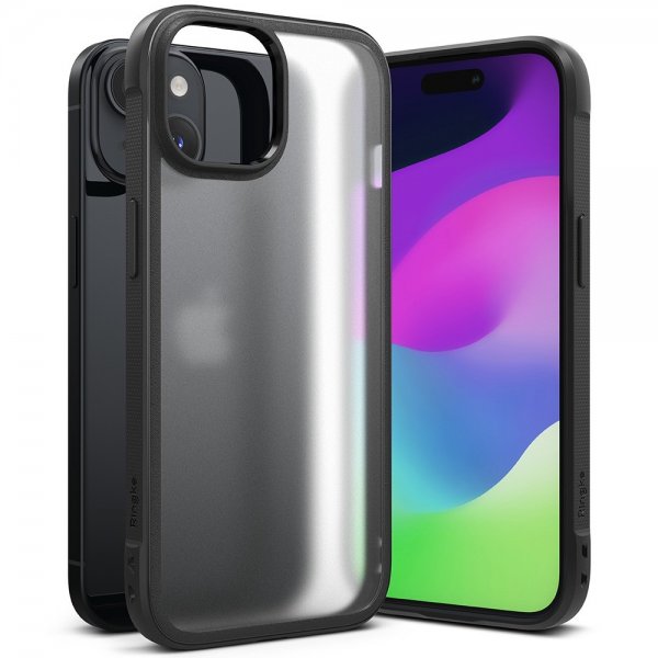 Ringke iPhone 15 Plus Skal Fusion Bold Matte Black