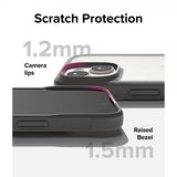 Ringke iPhone 15 Plus Skal Fusion Bold Matte Gray