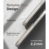 Ringke iPhone 15 Plus Skal Fusion Card Clear