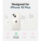 Ringke iPhone 15 Plus Skal Fusion Clear