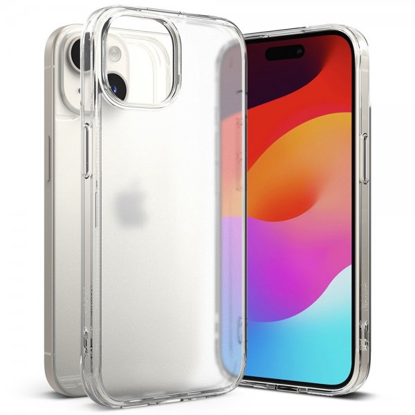 Ringke iPhone 15 Plus Skal Fusion Matte Clear