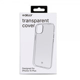 Celly iPhone 15 Plus Skal GELSKIN Transparent