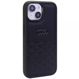 Audi iPhone 15 Plus Skal GT Synthetic Leather Svart