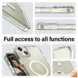 PanzerGlass iPhone 15 Plus Skal HardCase MagSafe D3O Transparent