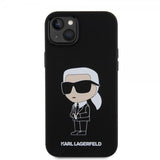 Karl Lagerfeld iPhone 15 Plus Skal Ikonik NFT Svart