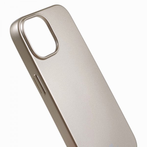 Mercury iPhone 15 Plus Skal Jelly Glitter Guld