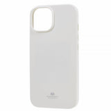 Mercury iPhone 15 Plus Skal Jelly Glitter Vit
