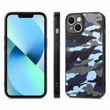 iPhone 15 Plus Skal Kamouflage Blå