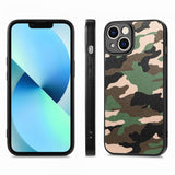 iPhone 15 Plus Skal Kamouflage Grön