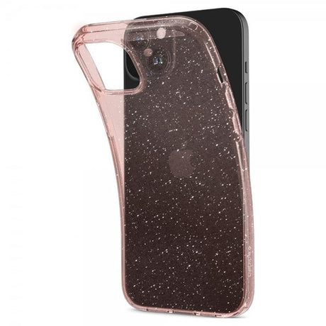 Spigen iPhone 15 Plus Skal Liquid Crystal Glitter Rose Quartz