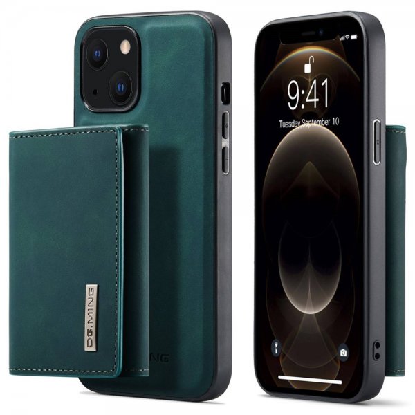 Dg.Ming iPhone 15 Plus Skal M1 Series Löstagbar Korthållare Grön