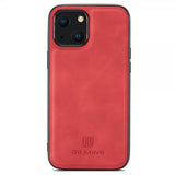 Dg.Ming iPhone 15 Plus Skal M1 Series Löstagbar Korthållare Röd