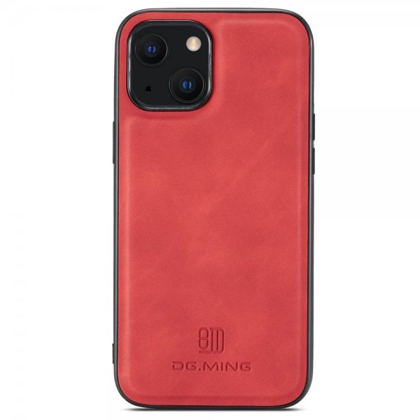Dg.Ming iPhone 15 Plus Skal M2 Series Löstagbar Korthållare Röd