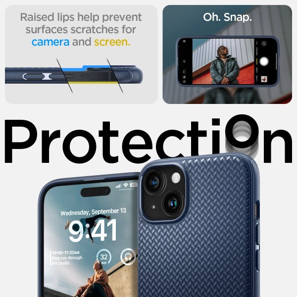 Spigen iPhone 15 Plus Skal Mag Armor MagFit Matte Black